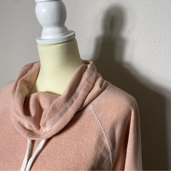 Rag Poets Cowl Neck Drawstring Pullover Knit Sweater Women's Size Medium - Picture 13 of 14